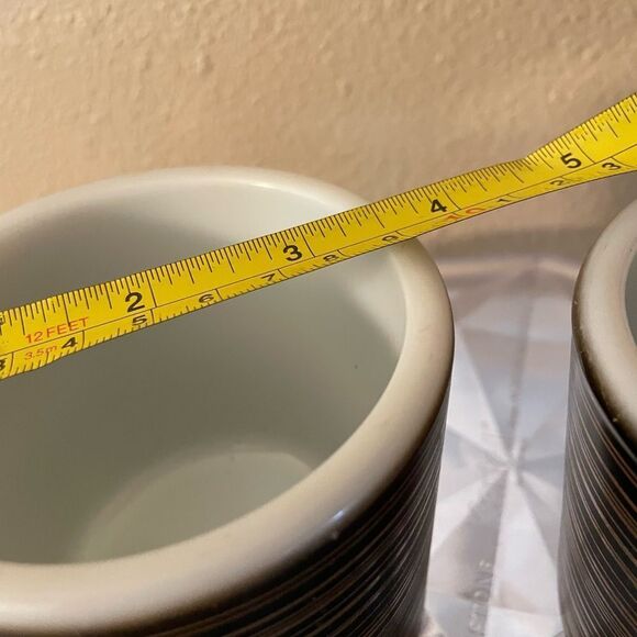 Pyrex Terra Pattern 2 Cups - Picture 8 of 11